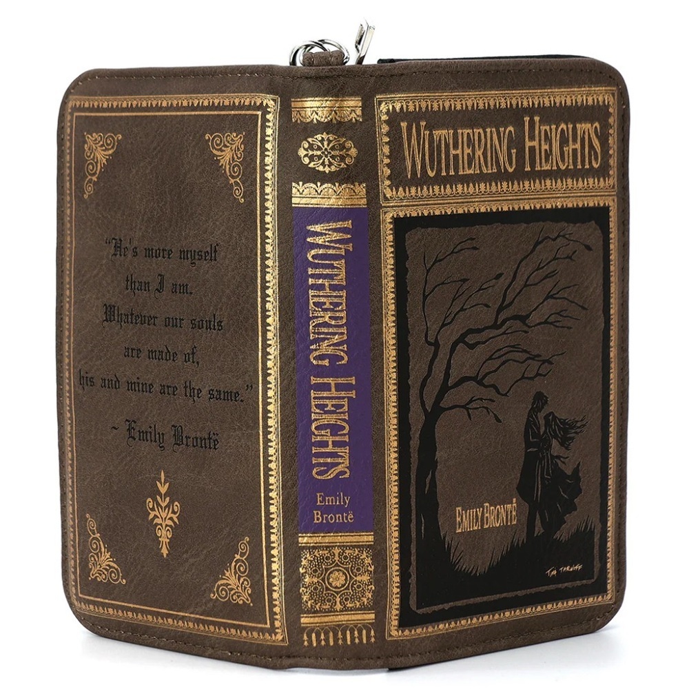 Wuthering Heights Book Wallet/Wristlet NWT - Picture 3 of 4